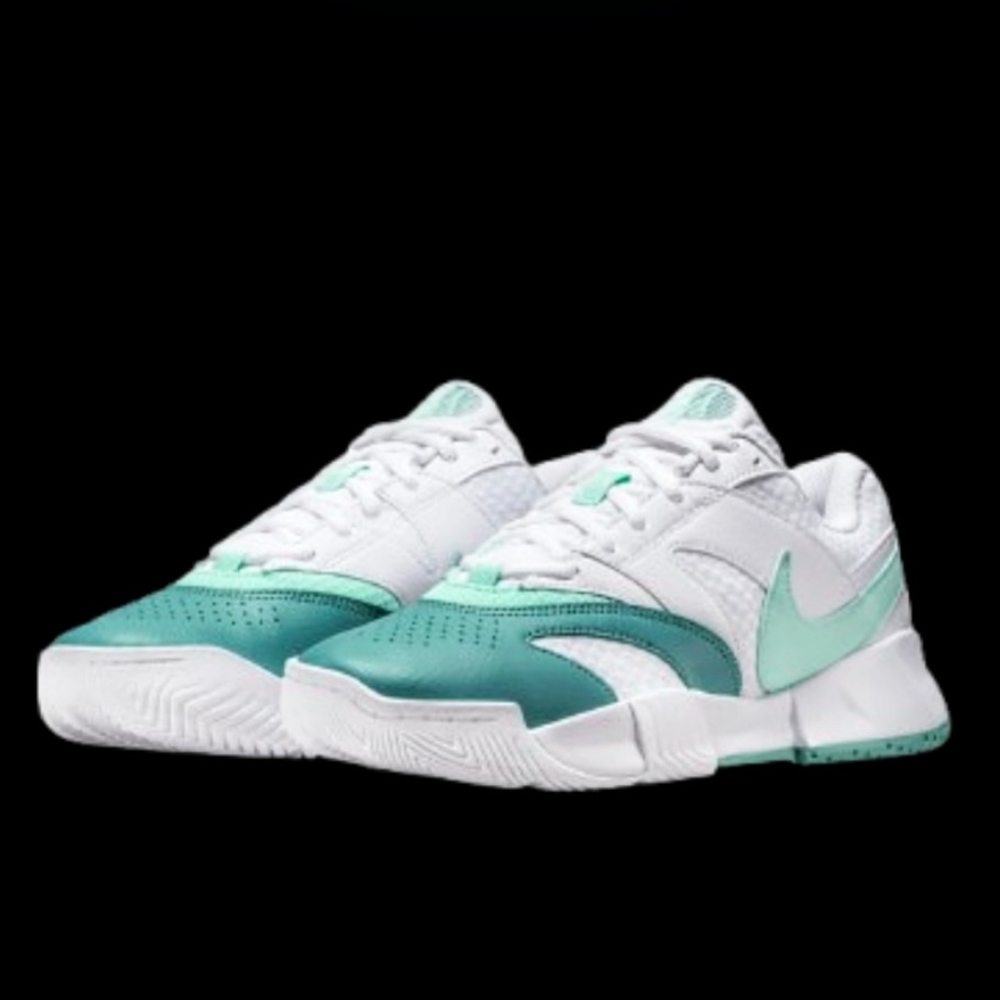 Nike Court Lite 4 Tennis Pickleball Womens White Mint Foam Teal